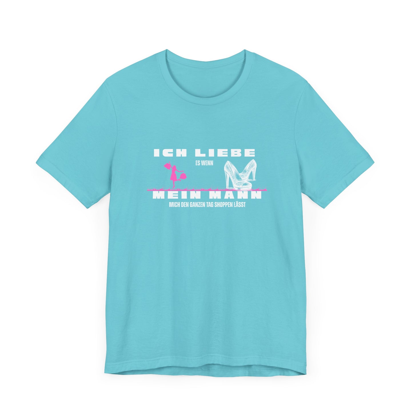 I Love My Husband "Shopping" Unisex Jersey Short Sleeve Tee