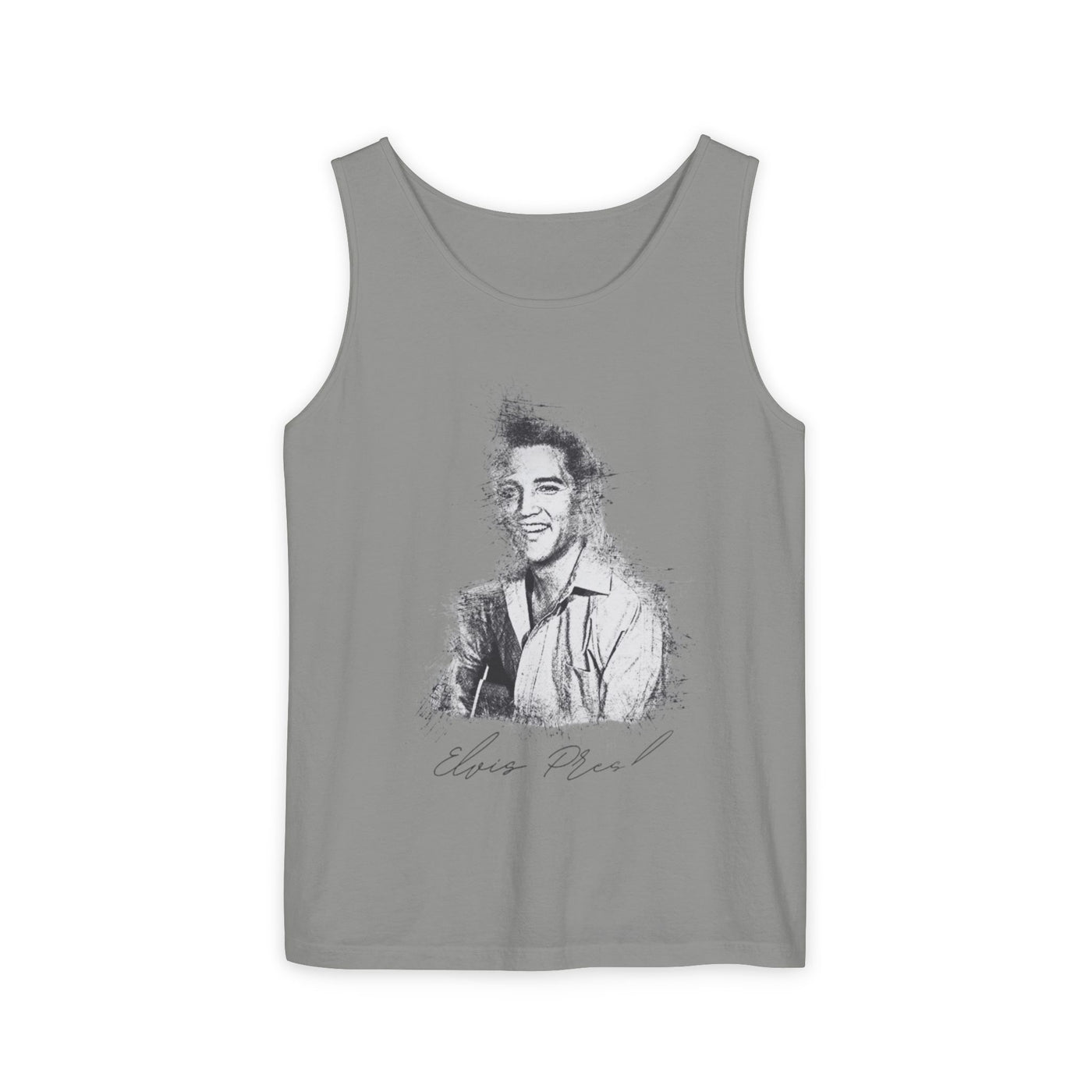 Tank Top - Elvis Presley Inspired Vintage Design