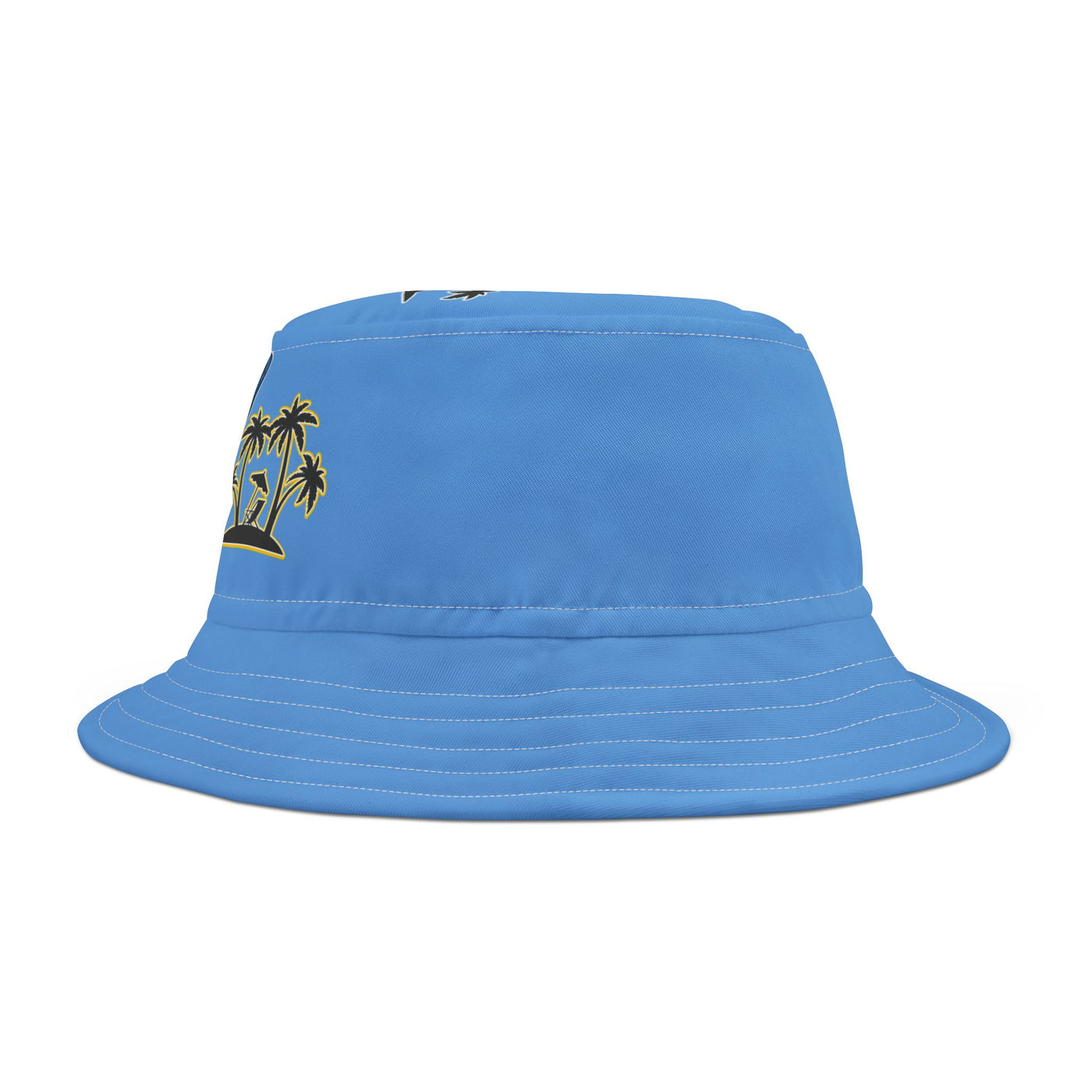 Tropical Surf Bucket Hat Fishing Hat - Beach Vibes, Perfect for Summer Adventures