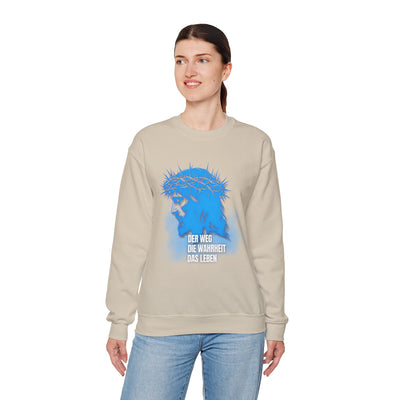 Sweatshirt Jesus "Der Weg - Die Wahrheit - Das Leben"