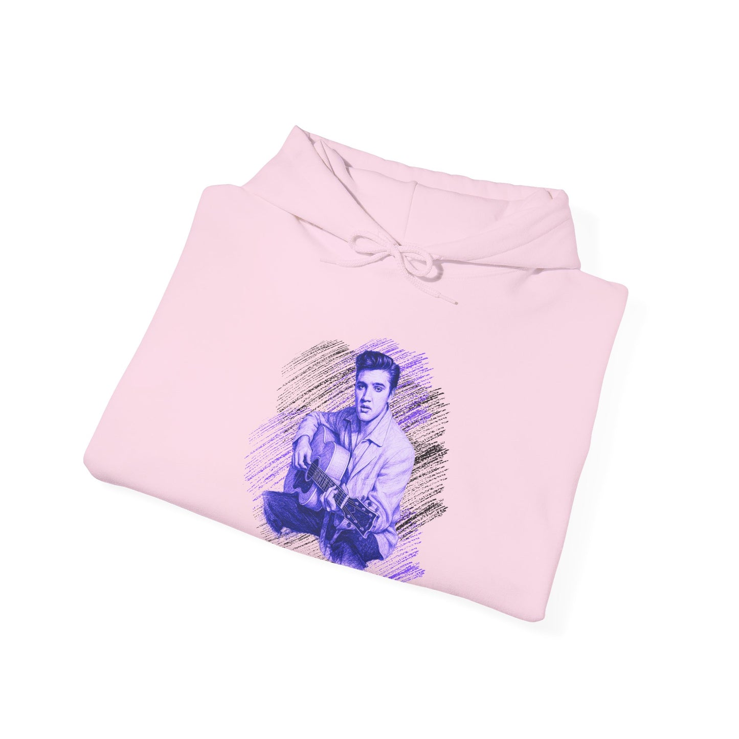 Elvis Presley Vintage-Inspired Unisex Hooded Sweatshirt
