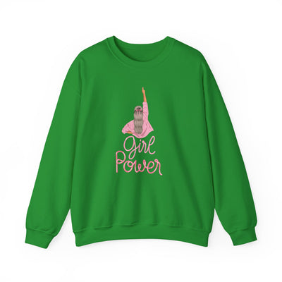 Girl Power Unisex Crewneck Sweatshirt,