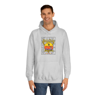 Vibrant College Spirit Hoodie, Unisex College Hoodie