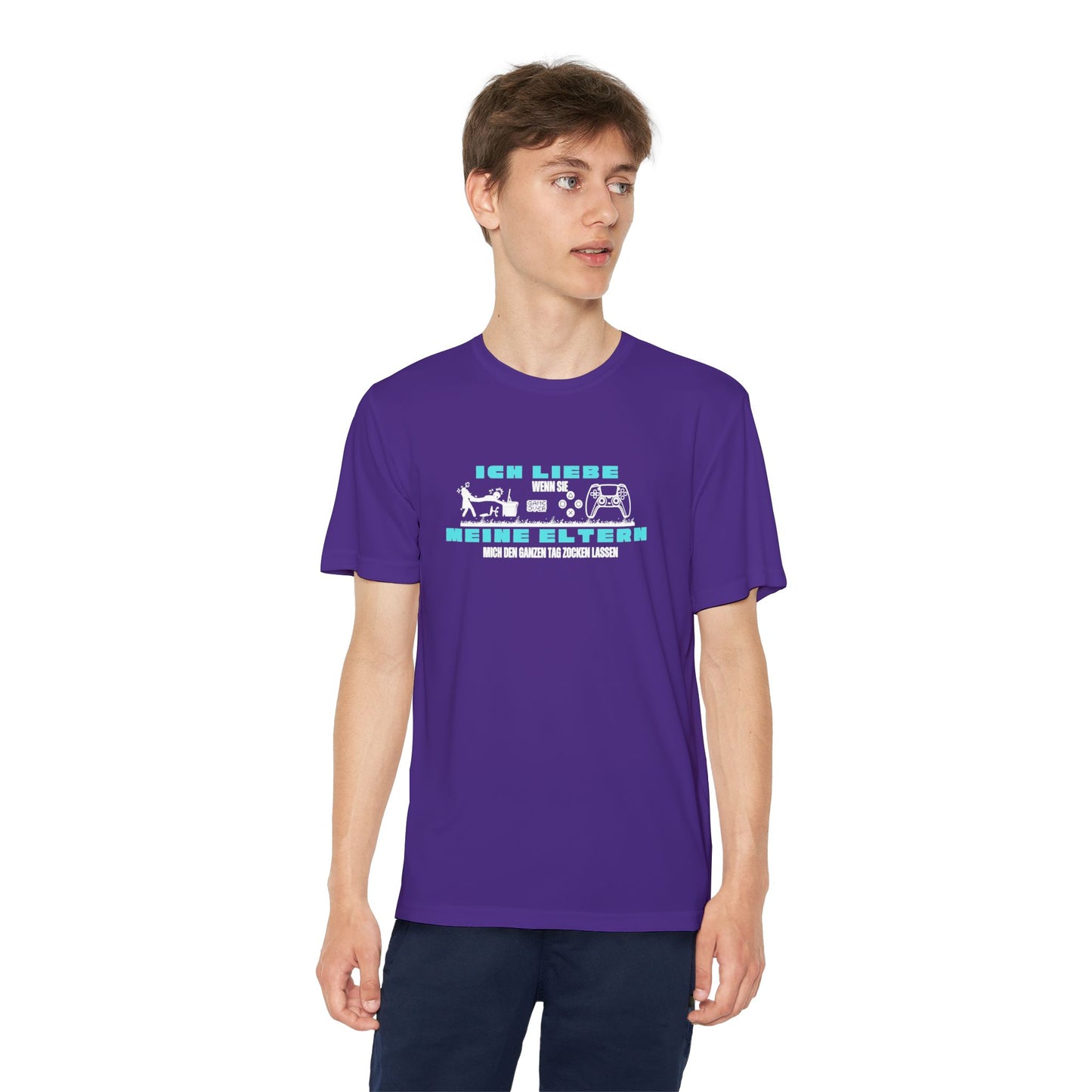 I love my parents - if I can play games all day... Fun Shirt