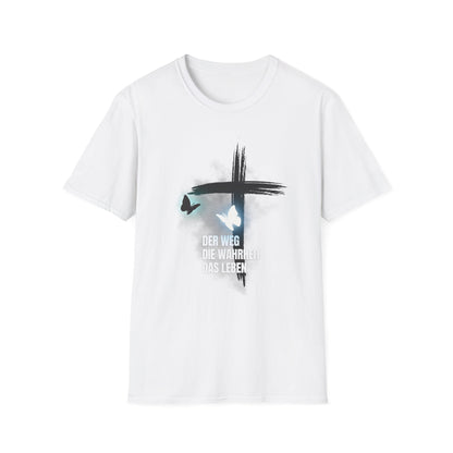 Faith-Inspired Unisex Softstyle T-Shirt – Spiritual, Jesus, Christian,