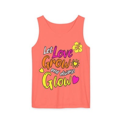 Tank Let Love Grow ... , Motivational Workout Shirt