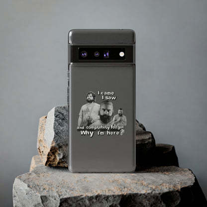 I Came, I Saw & Forgot, Alan Hangover -  Funny Phone Case  - Handyhülle -