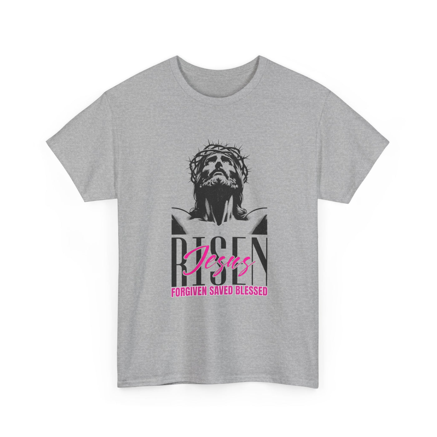 Jesus "Risen" Faith-Based Christian T-Shirt
