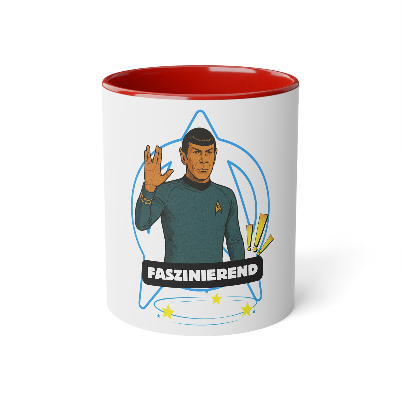 Tasse Star-Themed Ceramic Mug for Sci-Fi Fans,