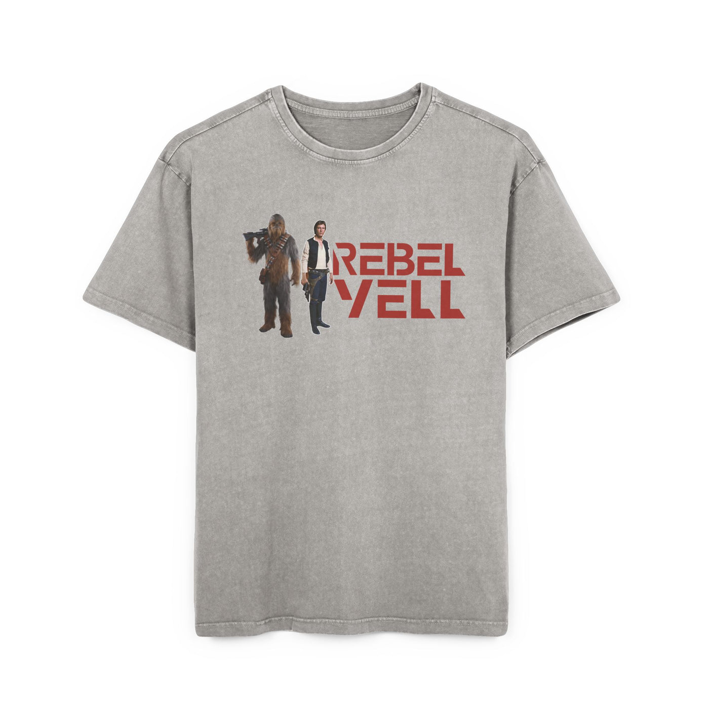 Shirt Rebel Yell Solo & Chewy - star wars - Shirt