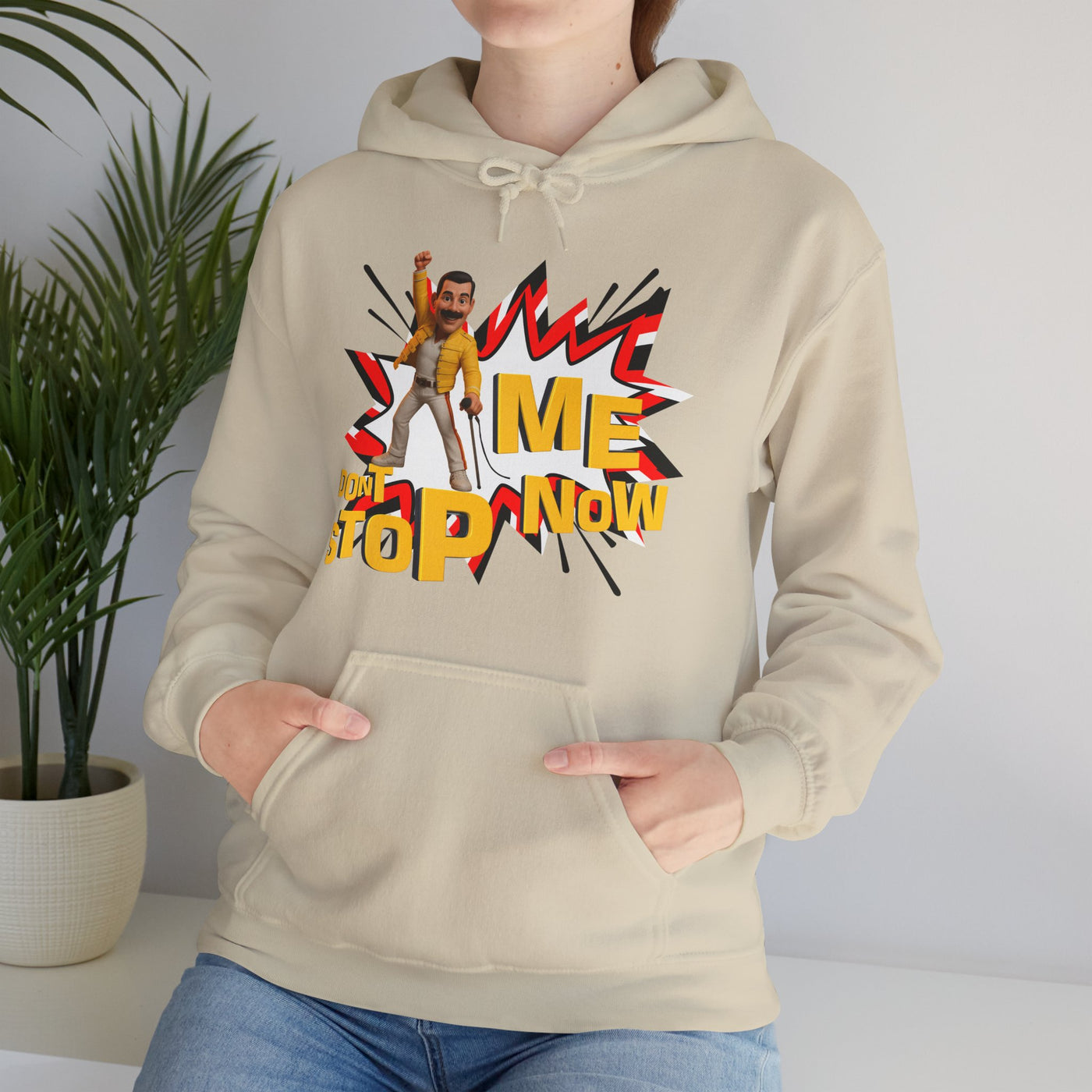 Freddie Hoodie, Unisex Sweatshirt for Music Lovers