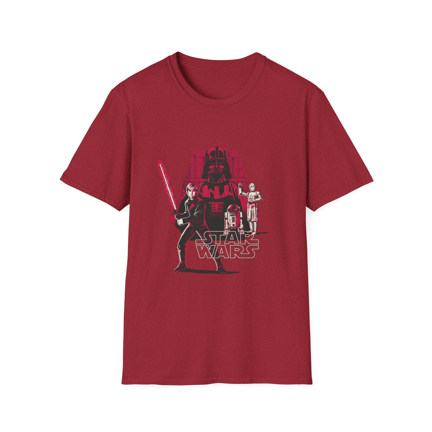 Star Wars Unisex Softstyle T-Shirt - Retro Graphic Tee