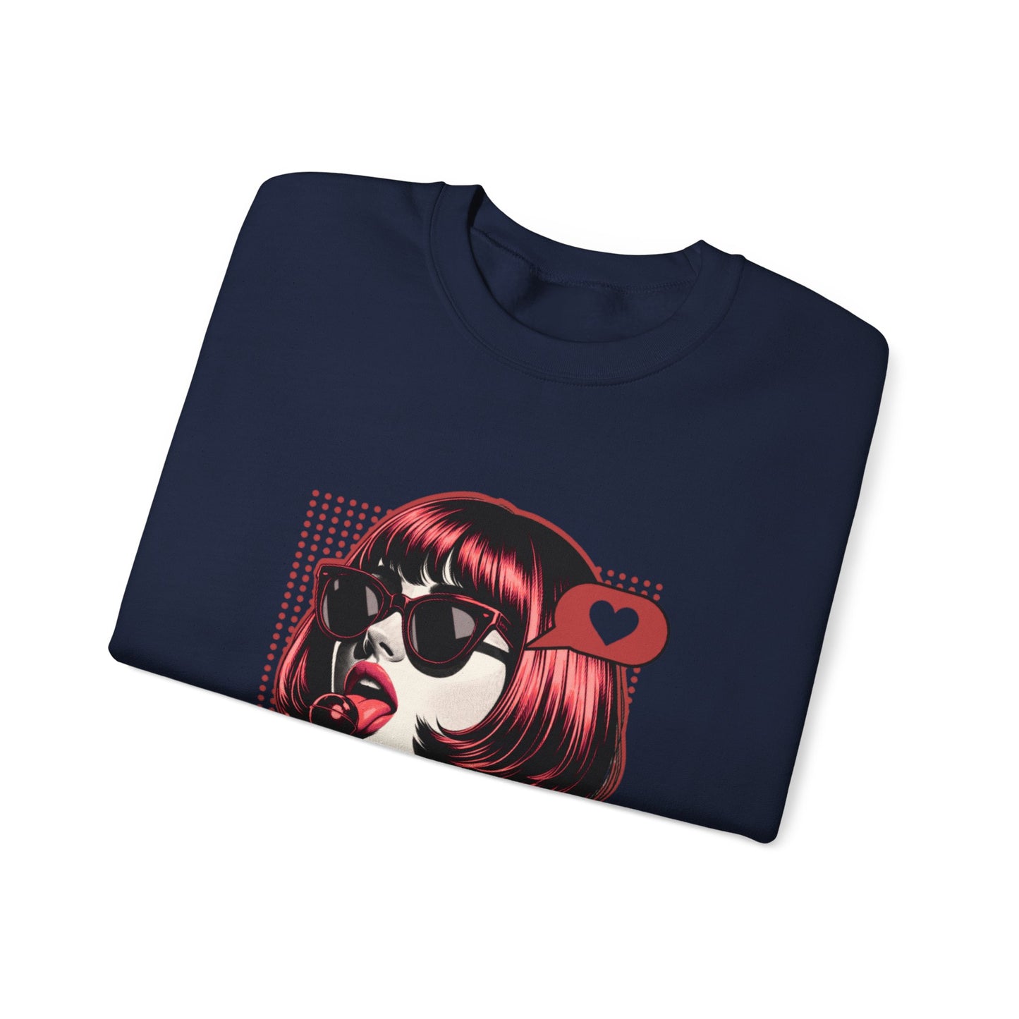 Retrogirl  Pop Art Women's Sweatshirt