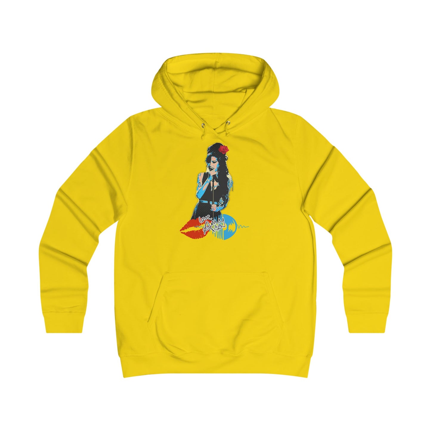 Amy Back in Black College Hoodie