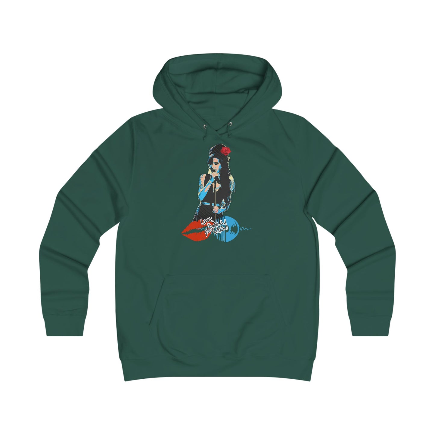 Amy Back in Black College Hoodie