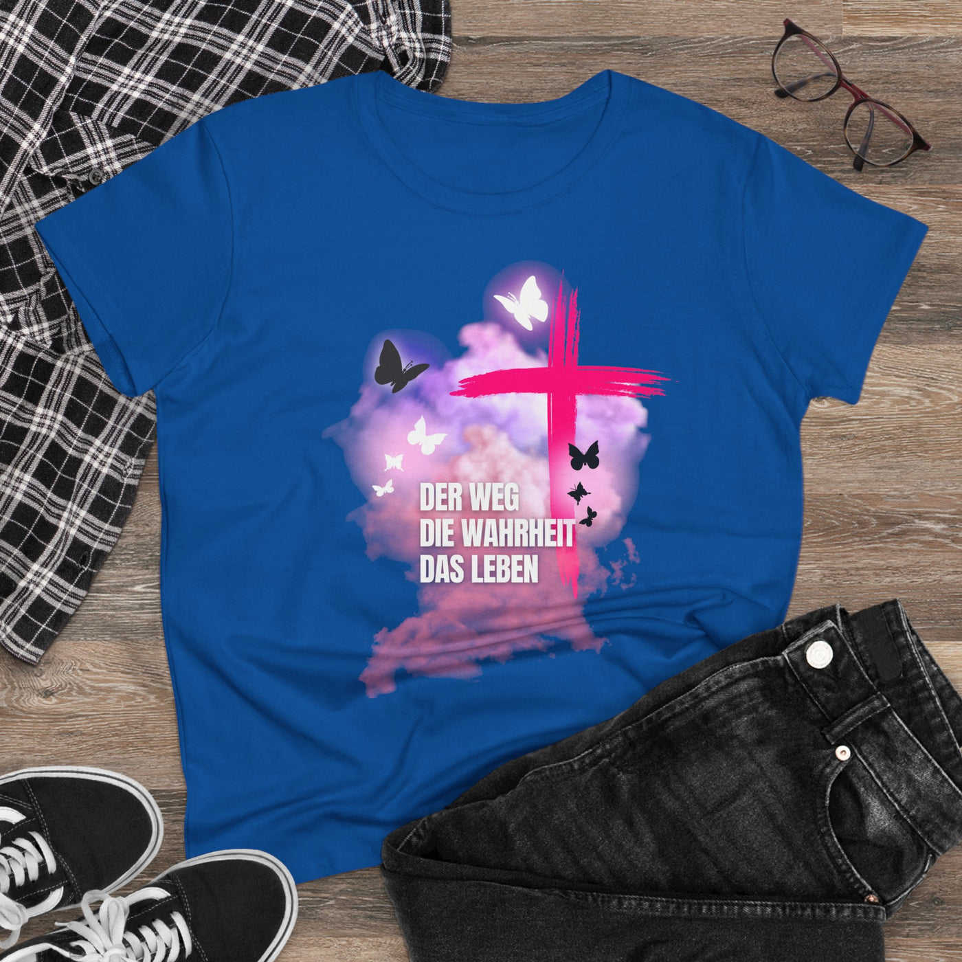 Faith-Inspired Women's Tee - Jesus