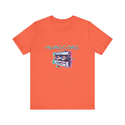 Techno - Hardcore Never Dies - Retro Graphic Tee, 90s Aesthetic Shirt unisex