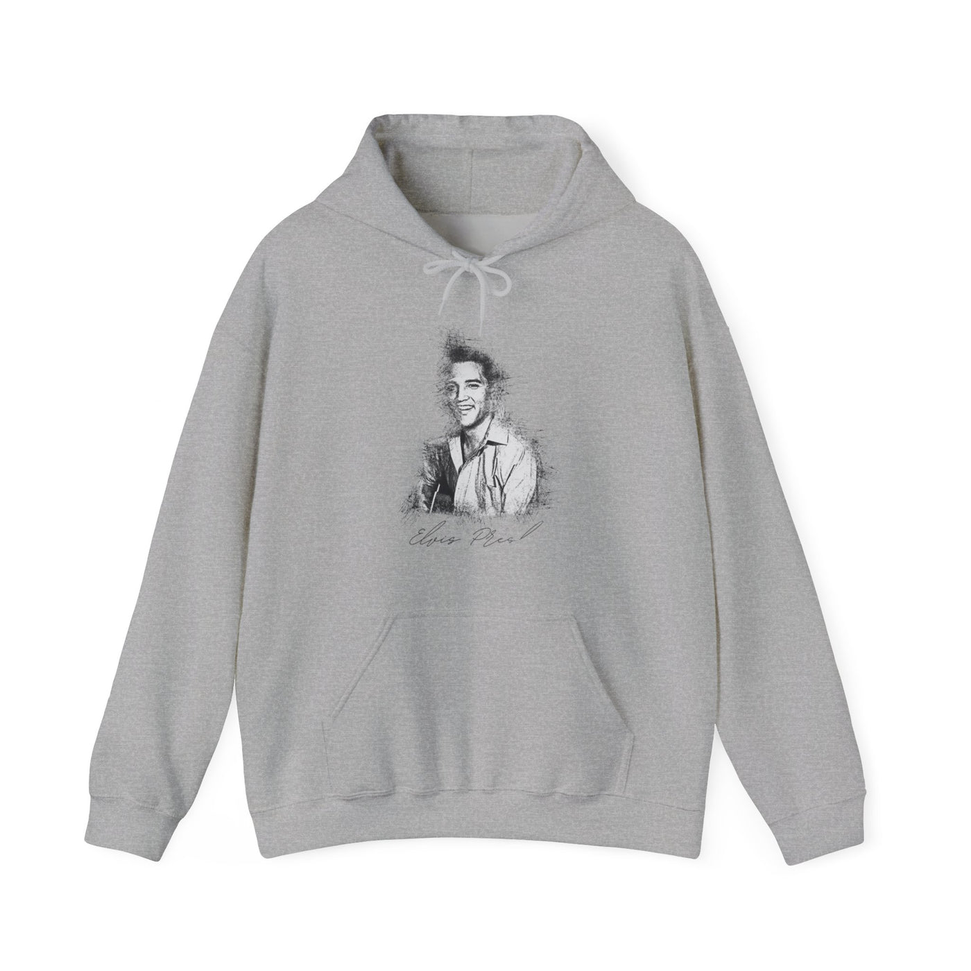 Hoodie Elvis Presley Inspired Vintage Design