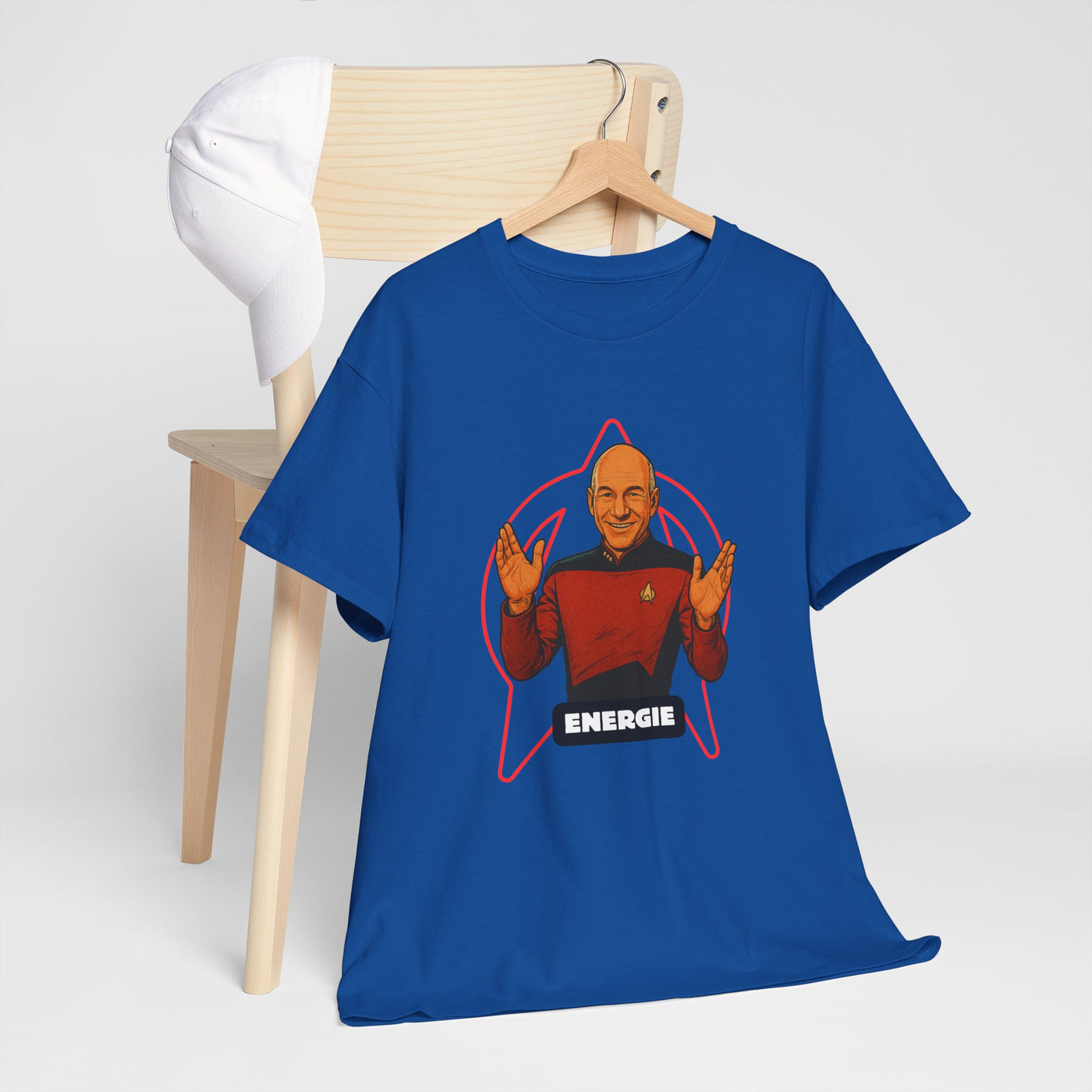 Energie Unisex Heavy Cotton Tee - Perfect for Sci-Fi Fans and Casual Wear