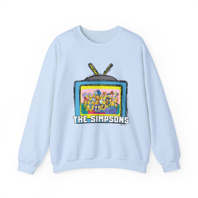 The Simpsons Unisex Heavy Cotton Sweatshirt