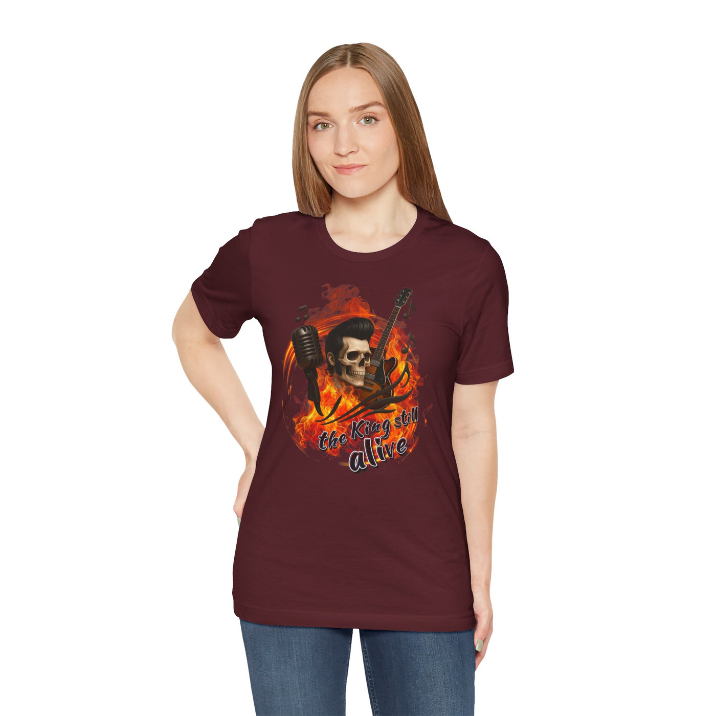 Music Vibes Unisex Jersey Tee - 'The King Still Alive' Graphic T-Shirt