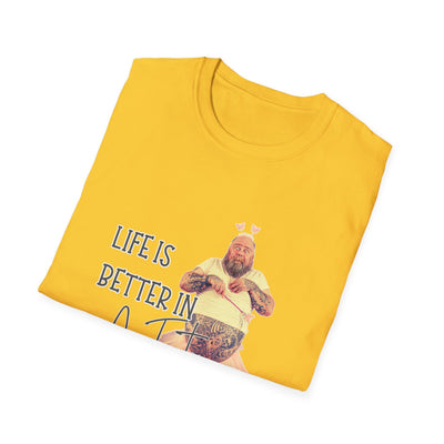 Life Is Better in a Tutu Unisex Softstyle T-Shirt