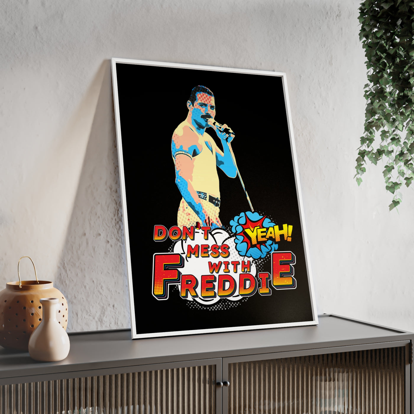 Poster Freddie Music Rockstar