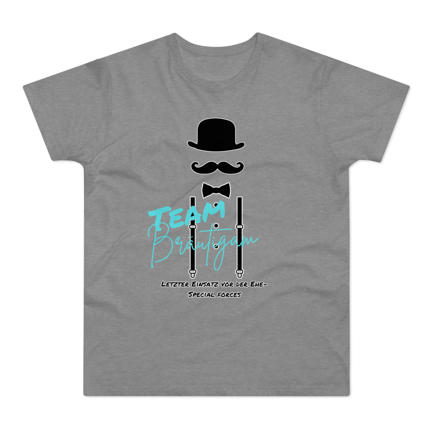 Team Bride Men's Groom "We celebrate the fairytale"