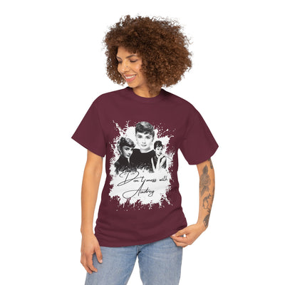 Don't mess with Audrey - Audrey Hepburn T Shirt