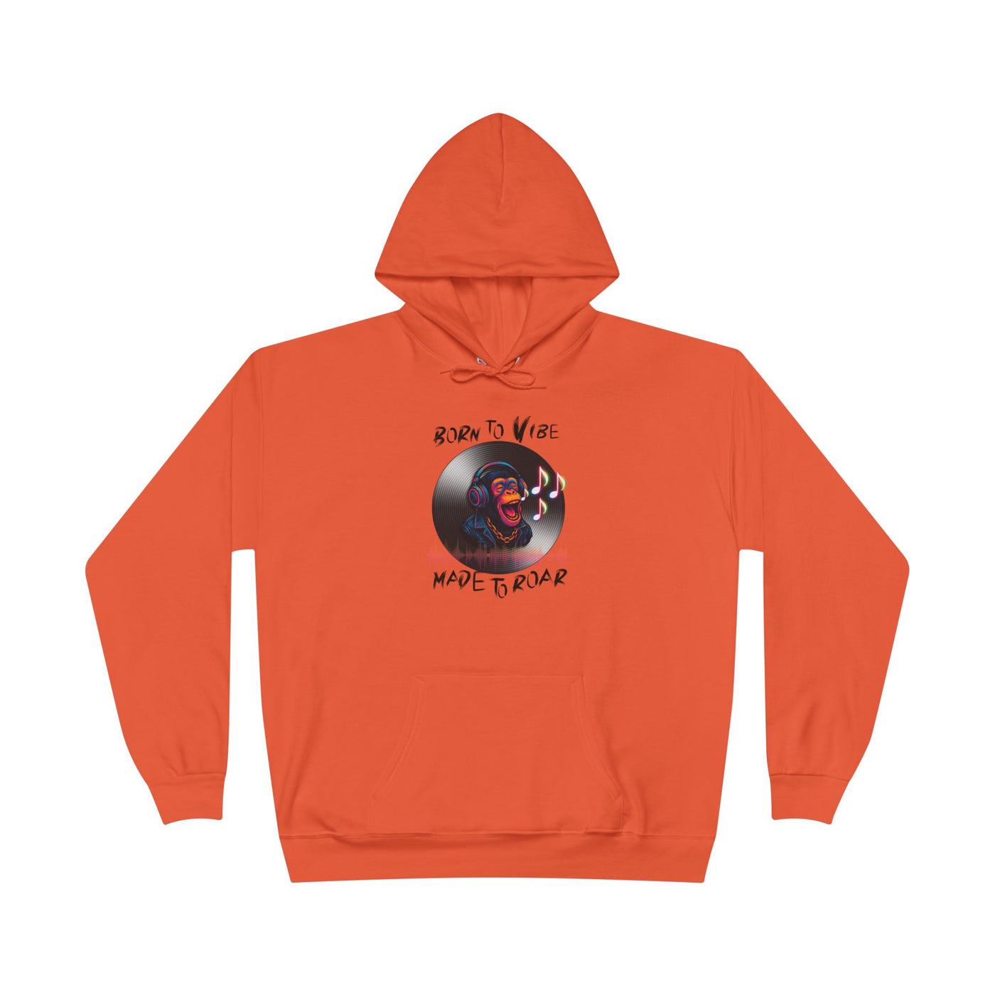 Born to Vibe Hoodie - cool monkey design / Monkey
