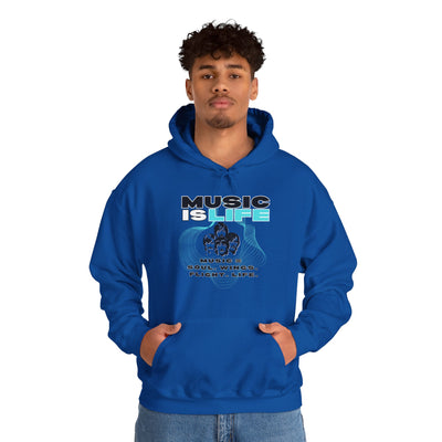 Music is Life Hoodie - Unisex Heavy Blend™ Sweatshirt