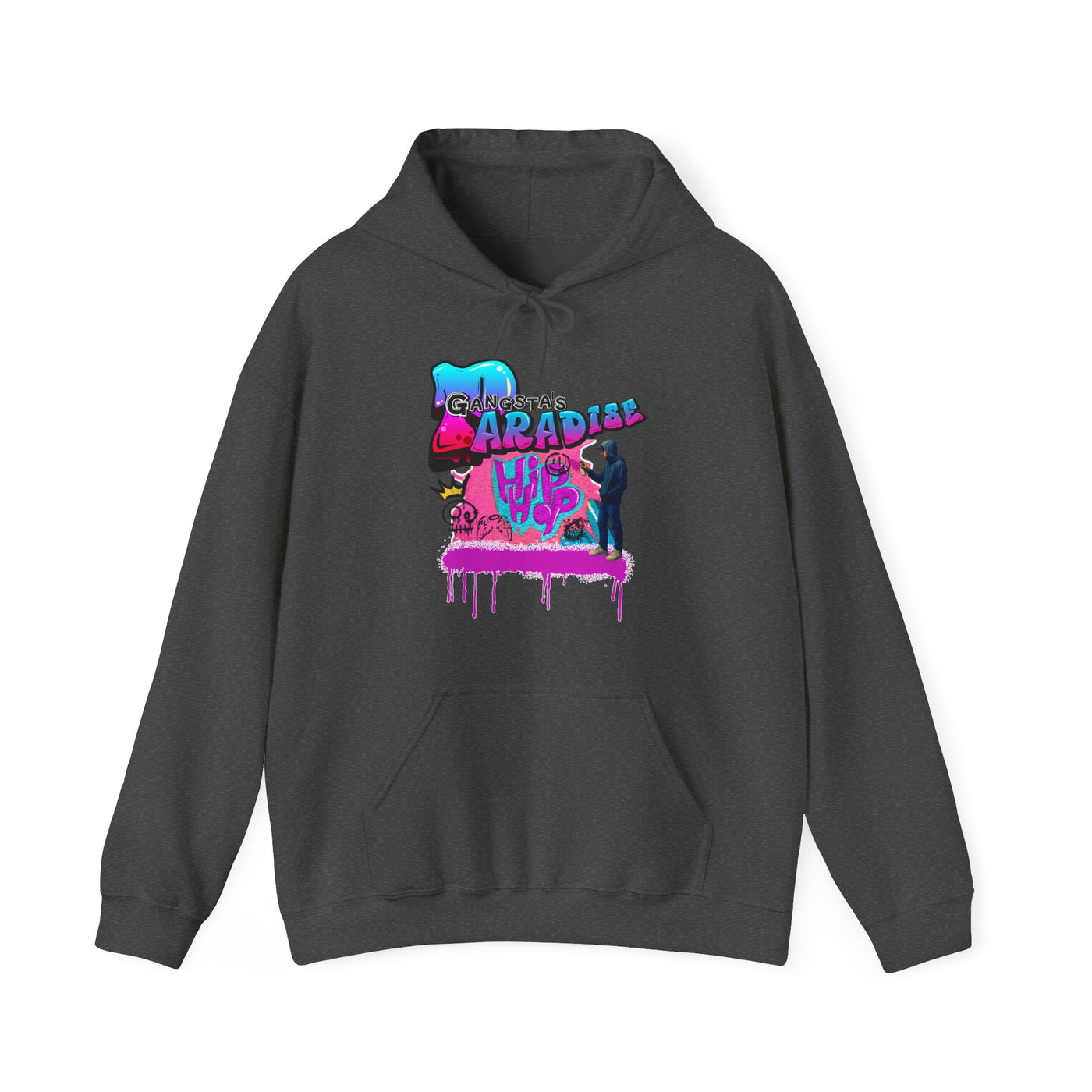 Hoodie Hip Hop Graffiti Design