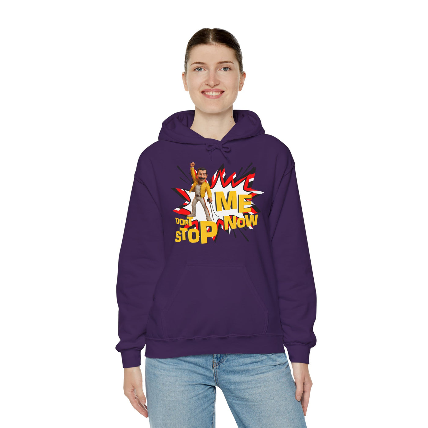 Freddie Hoodie, Unisex Sweatshirt for Music Lovers