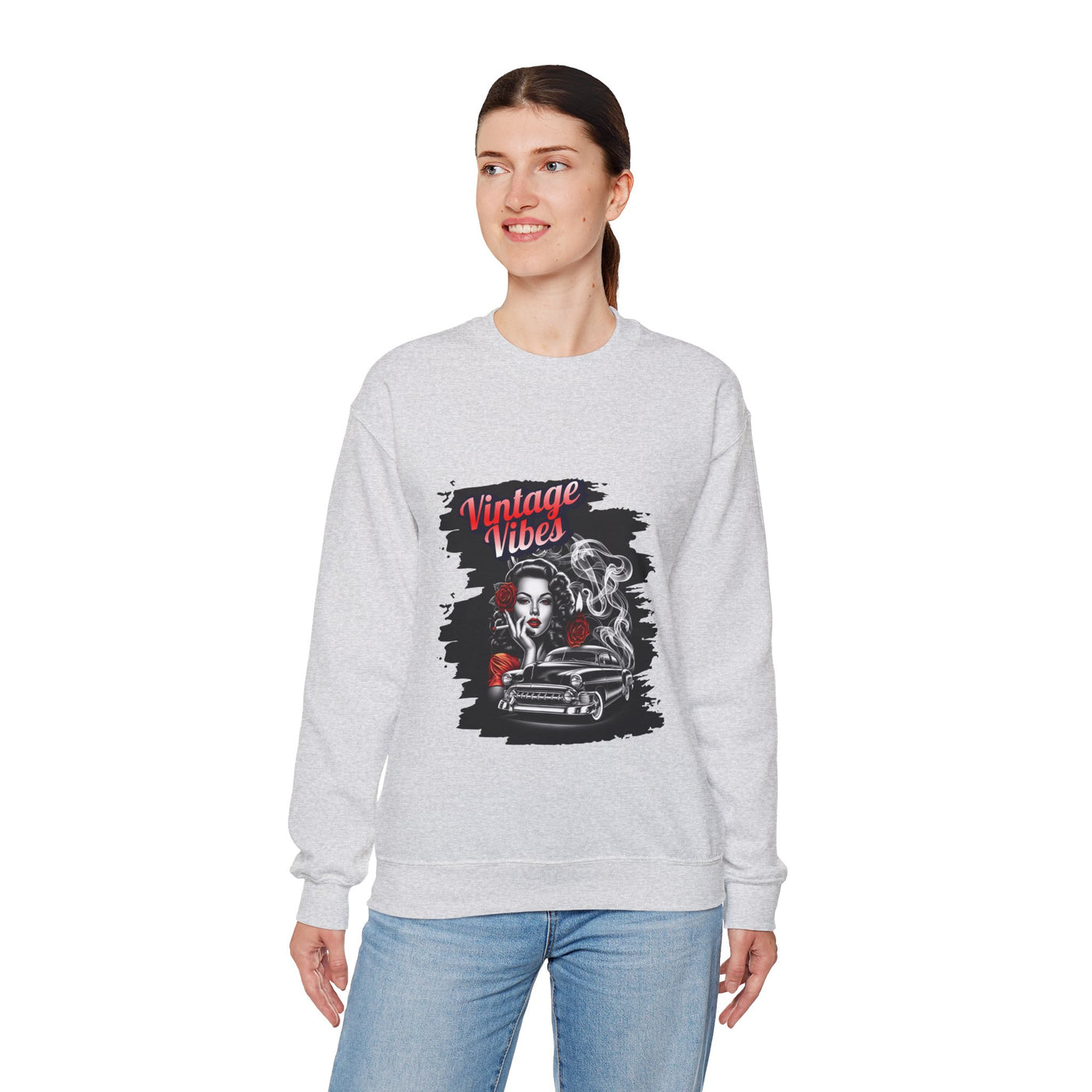 Vintage Vibes Unisex Sweatshirt, Retro