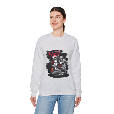 Vintage Vibes Unisex Sweatshirt, Retro