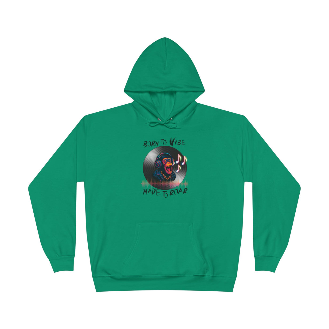 Born to Vibe Hoodie - cool monkey design / Monkey