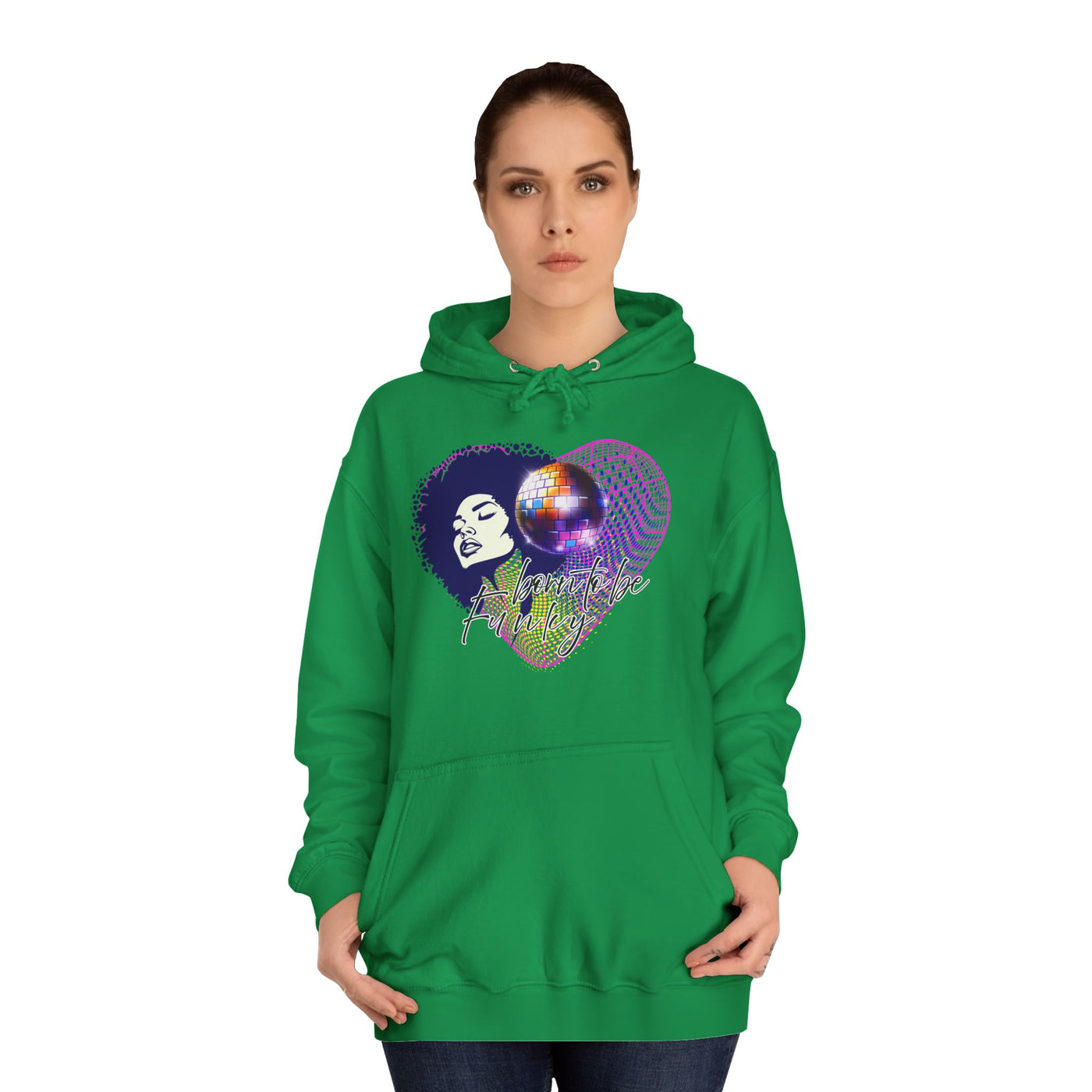 Born to be funky  Hoodie - Melly Silence
