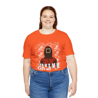 Squid Game Unisex Jersey Tee - Casual Graphic Shirt for Fans
