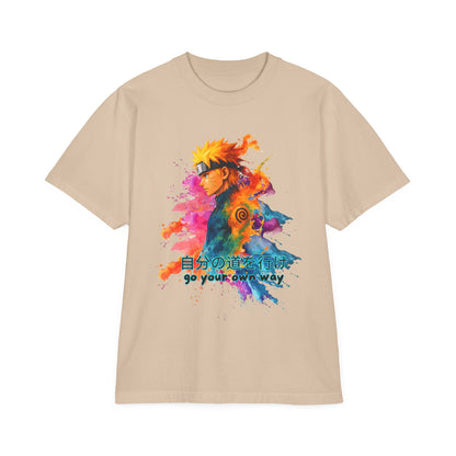 Unisex Graphic T-Shirt - Go Your Own Way - Naruto Inspired Design Anime