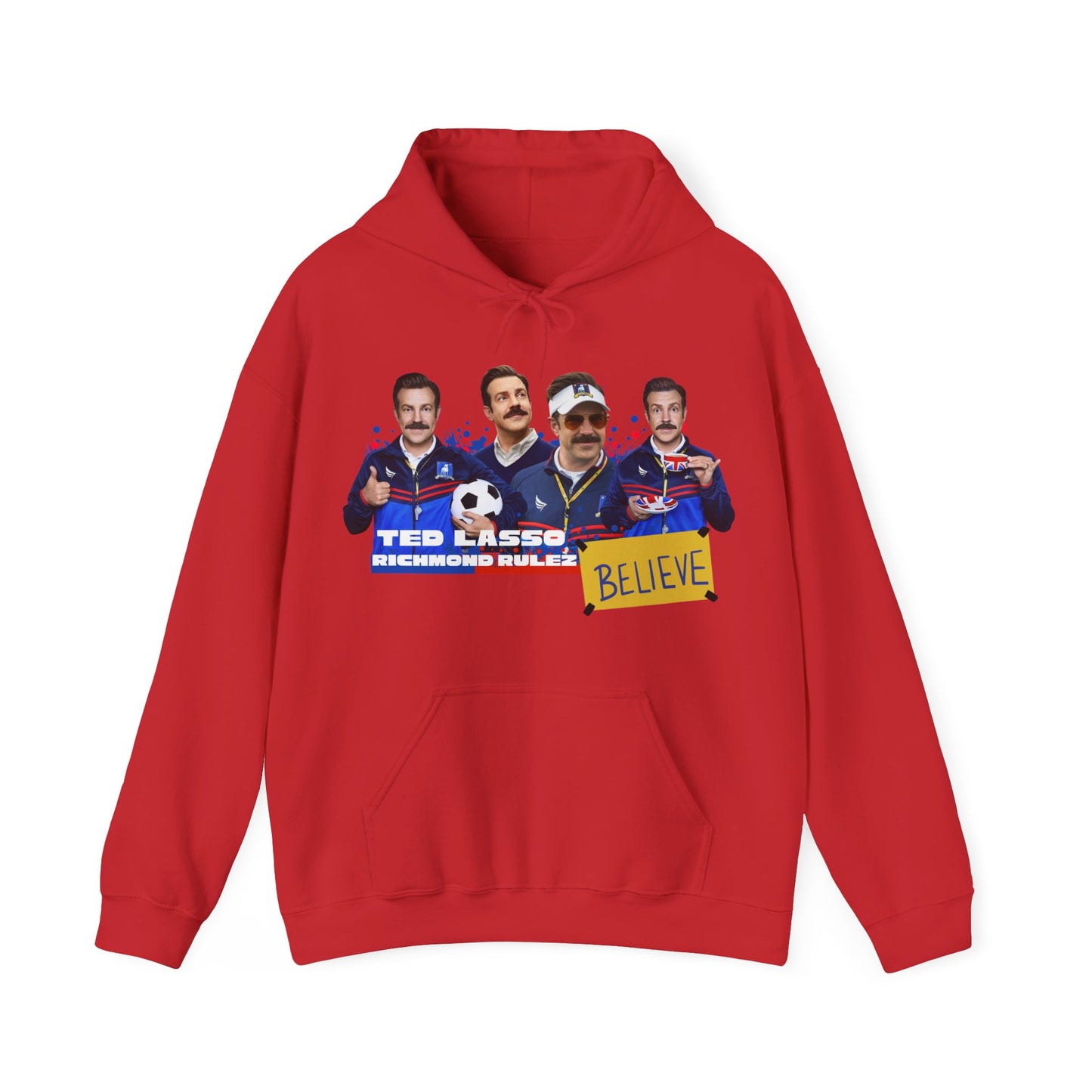 Ted Lasso "Believe" Hooded Sweatshirt - Unisex Heavy Blend™