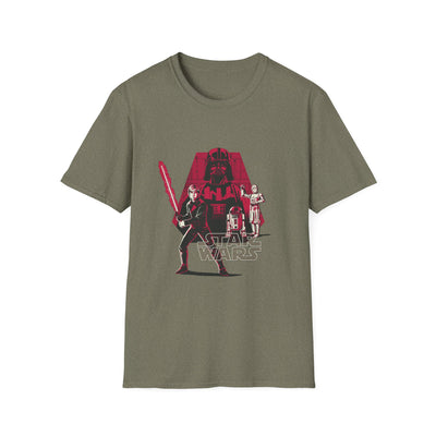 Star Wars Unisex Softstyle T-Shirt - Retro Graphic Tee