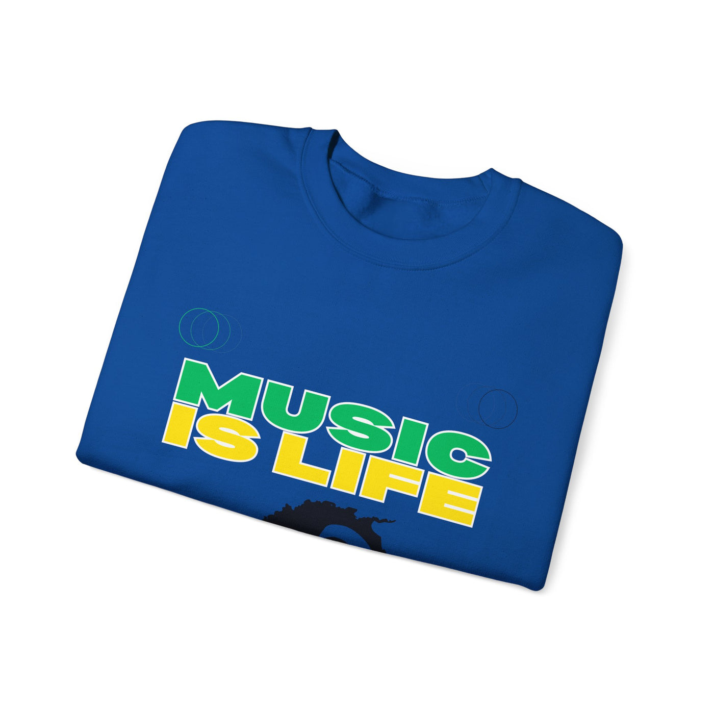 Music Is Life Bob Raggae Sweatshirt
