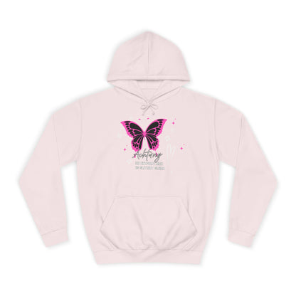 Hoodie Achtung ich entfalte mich - es glitzert gleich