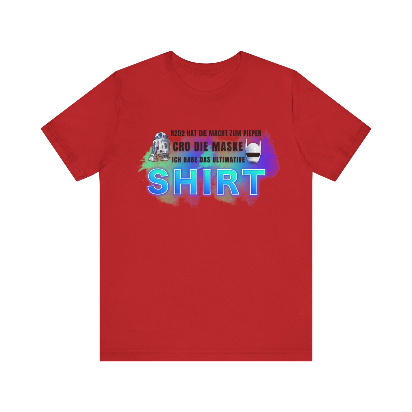 R2D2 Inspired Unisex Jersey Tee - Fun Sci-Fi Graphic Shirt