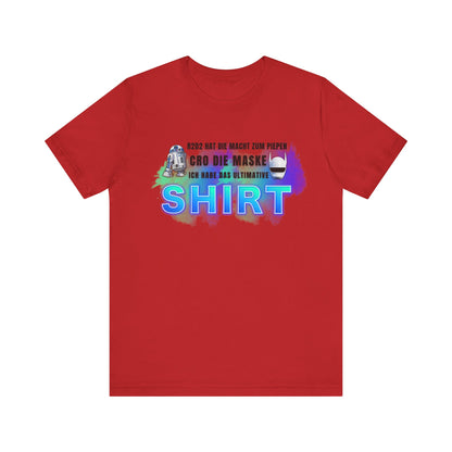 R2D2 Inspired Unisex Jersey Tee - Fun Sci-Fi Graphic Shirt