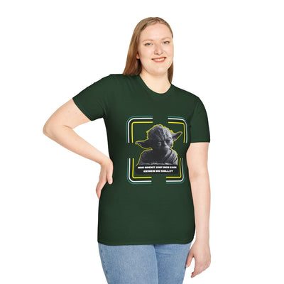 Yoda-Inspired Unisex T-Shirt - 'MIR NICHT AUF DEN... GEHEN DU SOLLST'