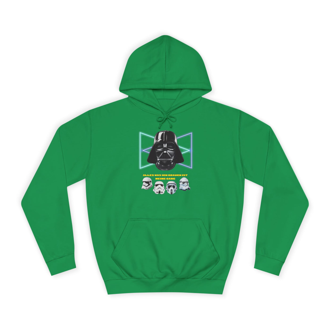 Star Wars unisex Hoodie - Darth Vader   - Alles was ich brauch ist meine Gang - beidseitig bedruckt