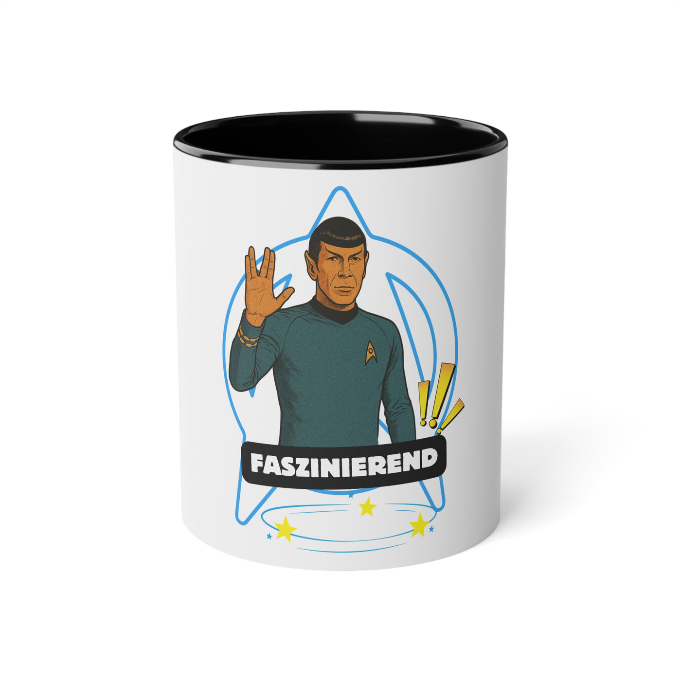Tasse Star-Themed Ceramic Mug for Sci-Fi Fans,