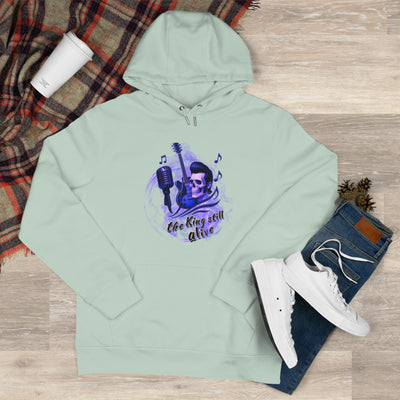 Rock 'n' Roll King Hooded Sweatshirt - 'The King Still Alive' Graphic