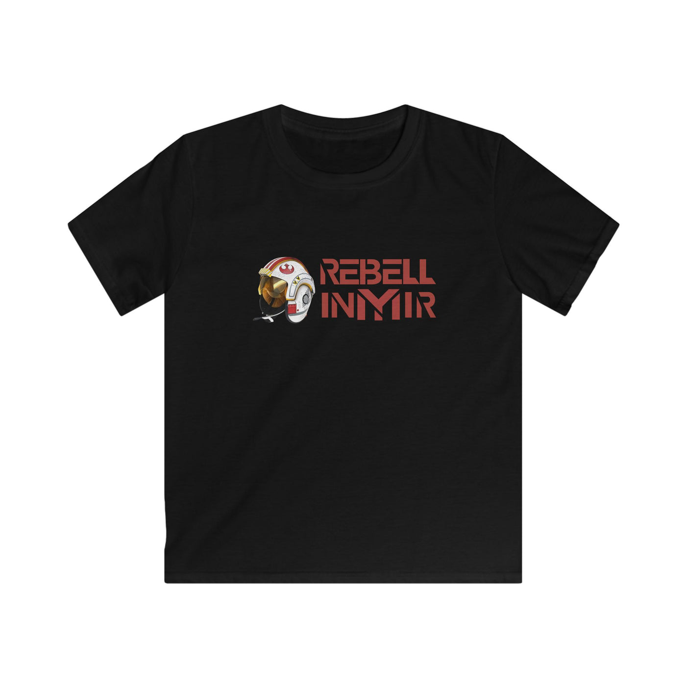 Kids Shirt Star Wars- 'Rebel in Me' Helmet Skywalker 